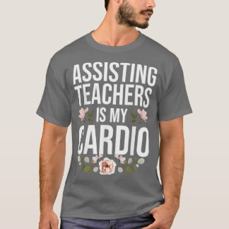 Camiseta asistente de educación divertida