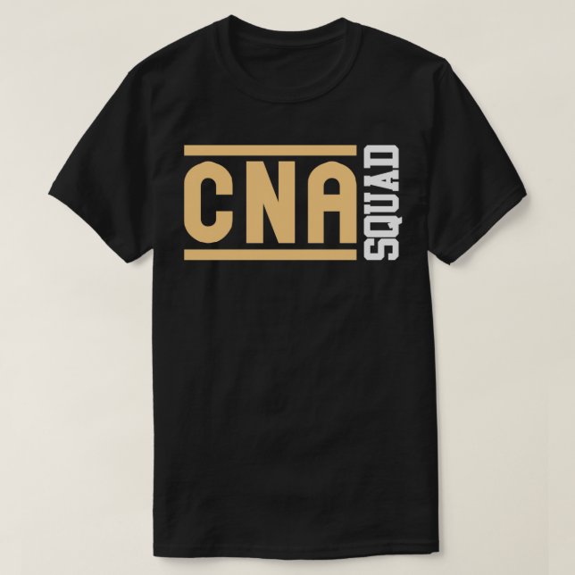 Camiseta Asistente de Enfermería Certificada por Escuadrón  (Diseño del anverso)