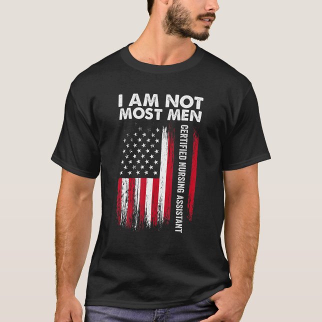 Camiseta Asistente de Enfermería certificado de la mayoría  (Anverso)