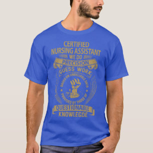 Camiseta Asistente de Enfermería certificado que hacemos re