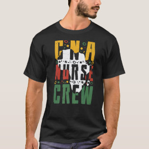 Camiseta Asistente de enfermería certificado tripulación de