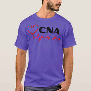 Camiseta Asistente de enfermería de CNA con estetoscopio la