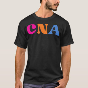 Camiseta Asistente de enfermería de CNA retro con estetosco