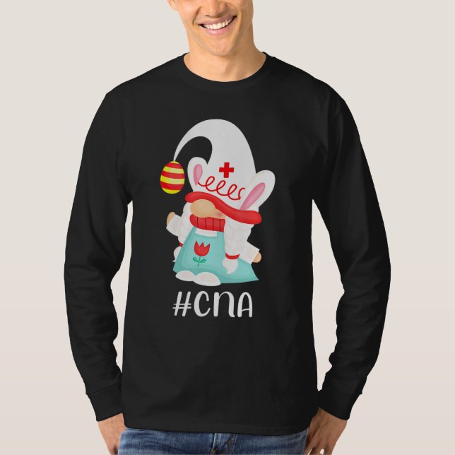Camiseta Asistente De Enfermería De Cna Scrub Enfermera De  (Anverso)