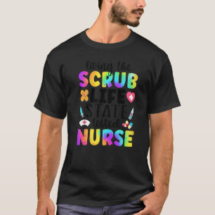 Camiseta Asistente de Enfermería de pruebas de Scrub Life S