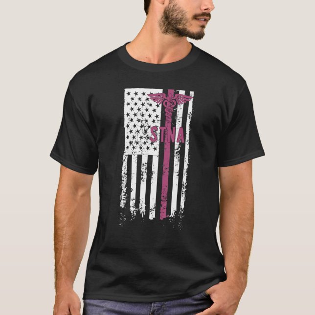 Camiseta Asistente de Enfermería de pruebas del Estado de p (Anverso)