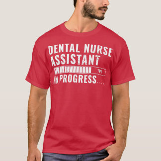 Camiseta Asistente de enfermería dental en el programa futu
