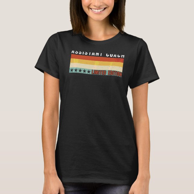 Camiseta Asistente de Entrenador de Empleo Título de Profes (Anverso)