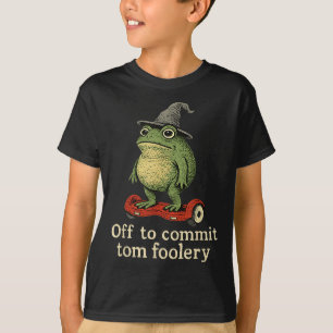 Camiseta Asistente De Escarcha Extraña Para Cometer A Tom F