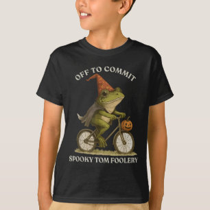 Camiseta Asistente De Escarcha Extraña Para Cometer A Tom F
