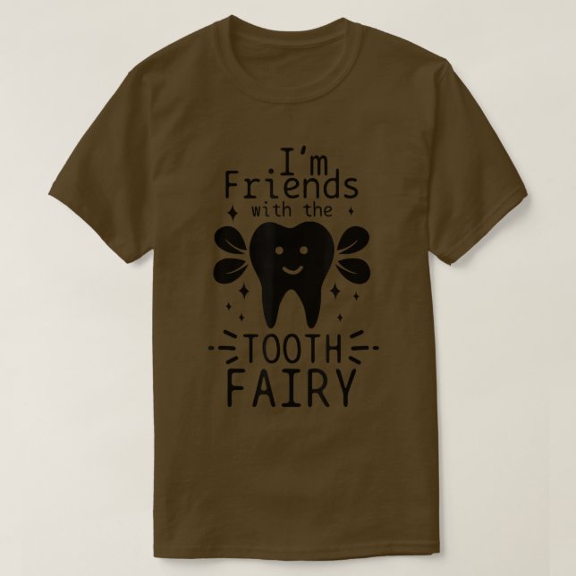 Camiseta Asistente de estudios dentales Higienista Diente D (Diseño del anverso)