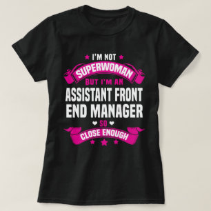 Camiseta Asistente de Front End Manager