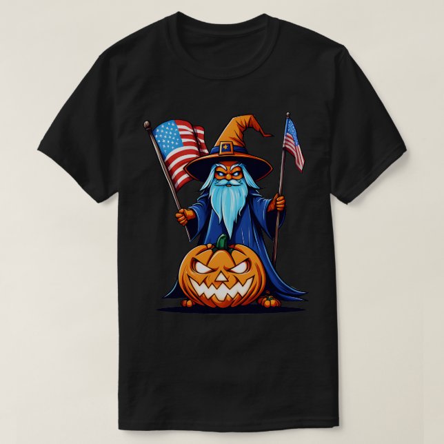 Camiseta Asistente de Halloween (Diseño del anverso)