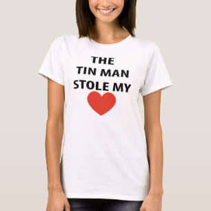 Camiseta Asistente de Hombre de Tin Vintage para Oz Románti