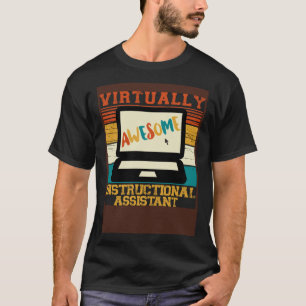 Camiseta Asistente de instrucciones virtualmente asombroso