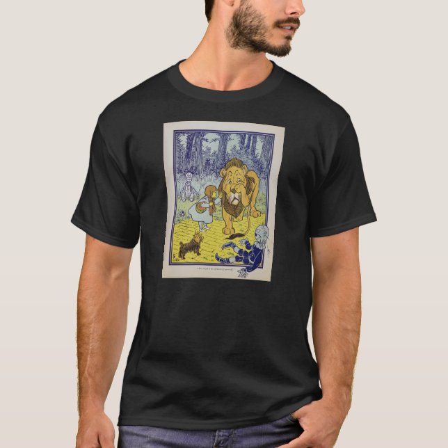 Camiseta Asistente de León Cobarde de la Página del Libro d (Anverso)