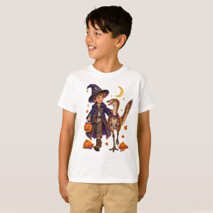 Camiseta Asistente de luz lunar & Mononykus Halloween