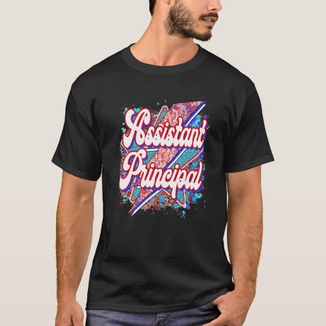 Camiseta Asistente De Maestros Director De Vuelta A La Escu (Anverso)