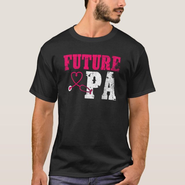 Camiseta Asistente de Médico Cute de Apreciación de la AP F (Anverso)