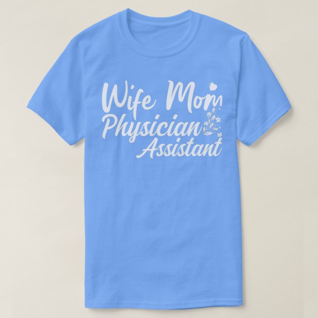 Camiseta Asistente de Médico de Mamá Esposa (Diseño del anverso)