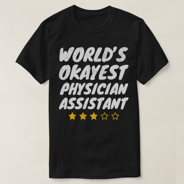 Camiseta Asistente de Médicos del Mundo Okayest (Diseño del anverso)