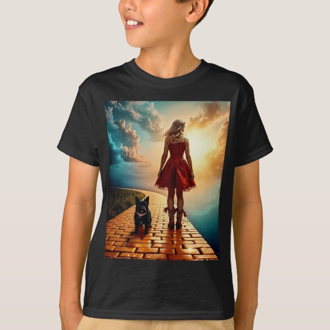 Camiseta Asistente de Oz - Estilo moderno (Anverso)