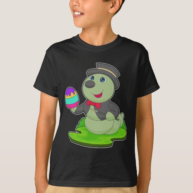 Camiseta Asistente de Pascua de oruga (Anverso)