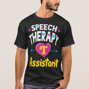 Camiseta Asistente de Patología de Terapia de Habla de SLP
