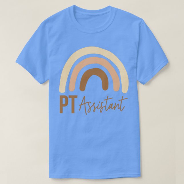 Camiseta Asistente de PT Terapia fisioterapéutica (Diseño del anverso)