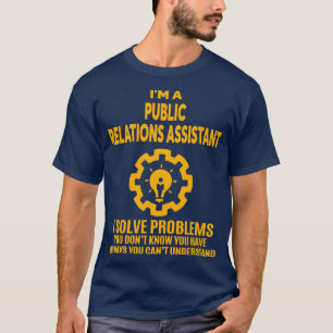 CAMISETA ASISTENTE DE RELACIONES PÚBLICAS NIZA DISEÑO 2017