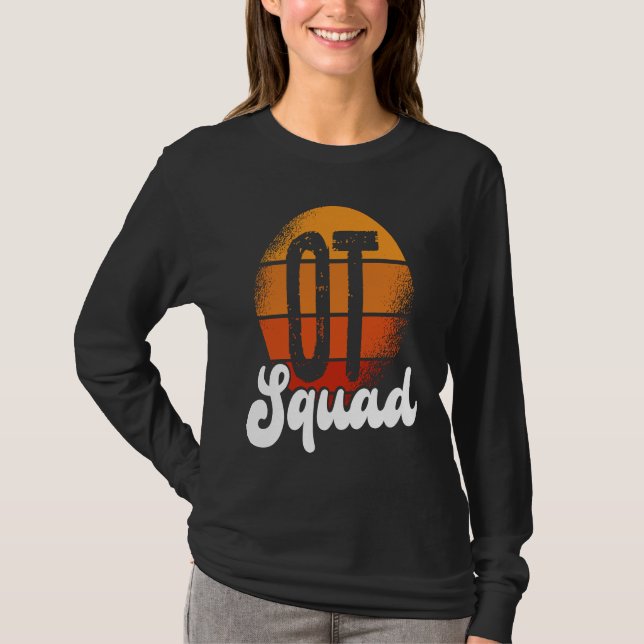 Camiseta Asistente de Terapia Ocupacional de OT Squad Healt (Anverso)