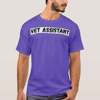 Camiseta Asistente de veterinaria