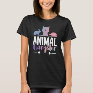 Camiseta Asistente de veterinaria Veterinaria Vet Tech Ani