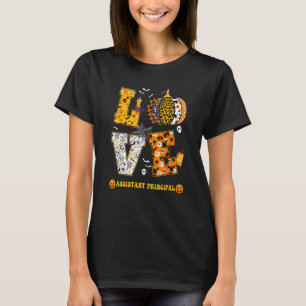 Camiseta Asistente del Director Amor de Calabaza Espeluznan