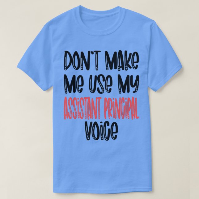 Camiseta asistente del director Funny Present Idea asistent (Diseño del anverso)