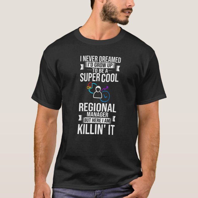 Camiseta Asistente del Gerente Regional para la Administrac (Anverso)