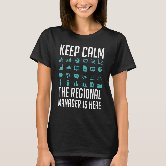 Camiseta Asistente del Gerente Regional para la Administrac (Anverso)