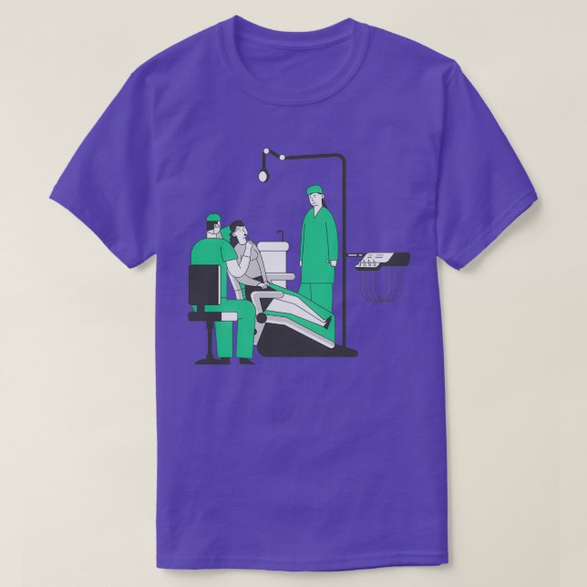 Camiseta asistente dental 30 (Diseño del anverso)