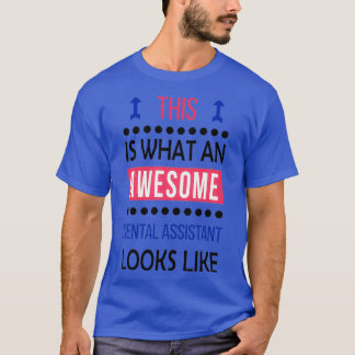 Camiseta Asistente dental alucinante parece Navidades de cu