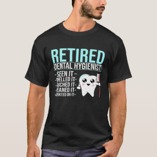 Camiseta Asistente Dental Dental Dentalista Jubilado