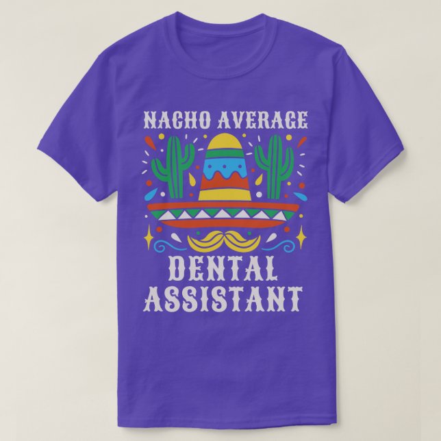 Camiseta Asistente Dental Medio (Diseño del anverso)