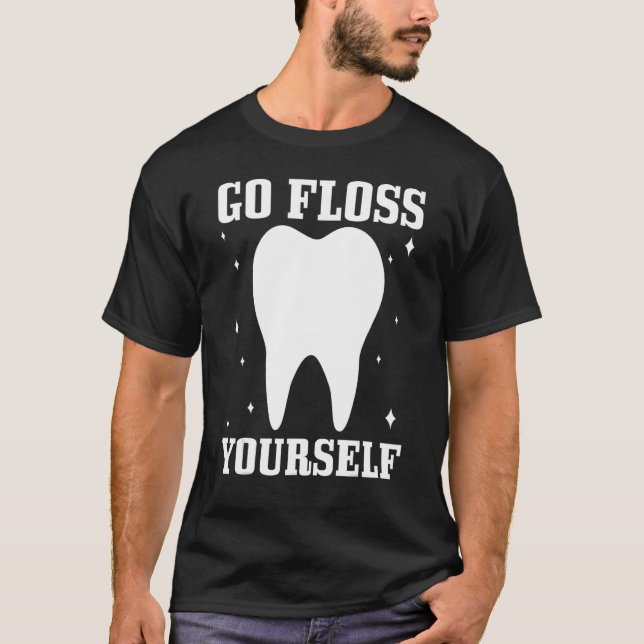 Camiseta Asistente Dental para Estudiantes Dentistas de Go  (Anverso)