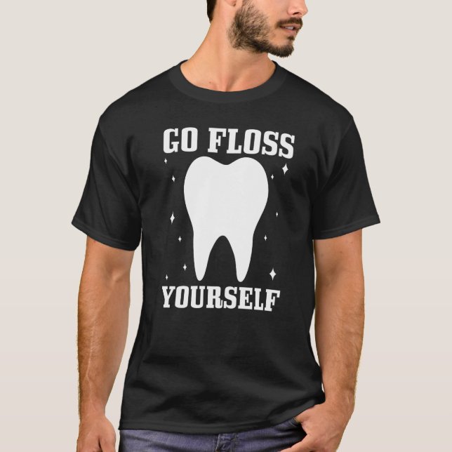 Camiseta Asistente Dental para Estudiantes Dentistas de Go  (Anverso)