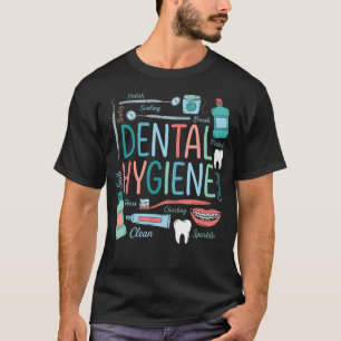 Camiseta Asistente dental que cuida la higiene dental