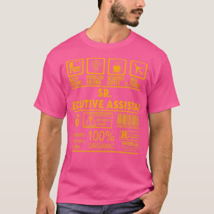 CAMISETA ASISTENTE EJECUTIVO DE SR NIZA DISEÑO 2017
