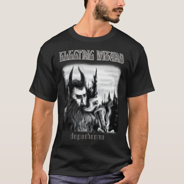 Camiseta Asistente Eléctrico - Uk de Dopethrone Classic Old (Anverso)