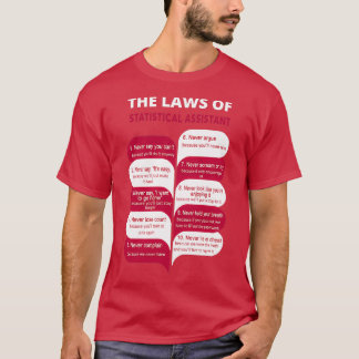 Camiseta ASISTENTE ESTADÍSTICO MEJOR DISEÑO 2017 Classic TS