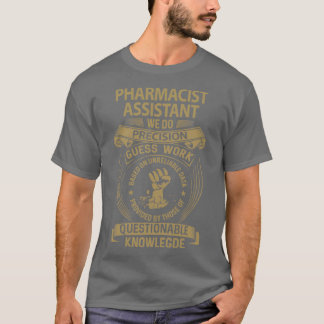 Camiseta Asistente Farmacéutico Realizamos Trabajo De Preci