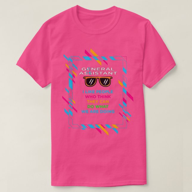 Camiseta ASISTENTE GENERAL Classic TShirt (Diseño del anverso)