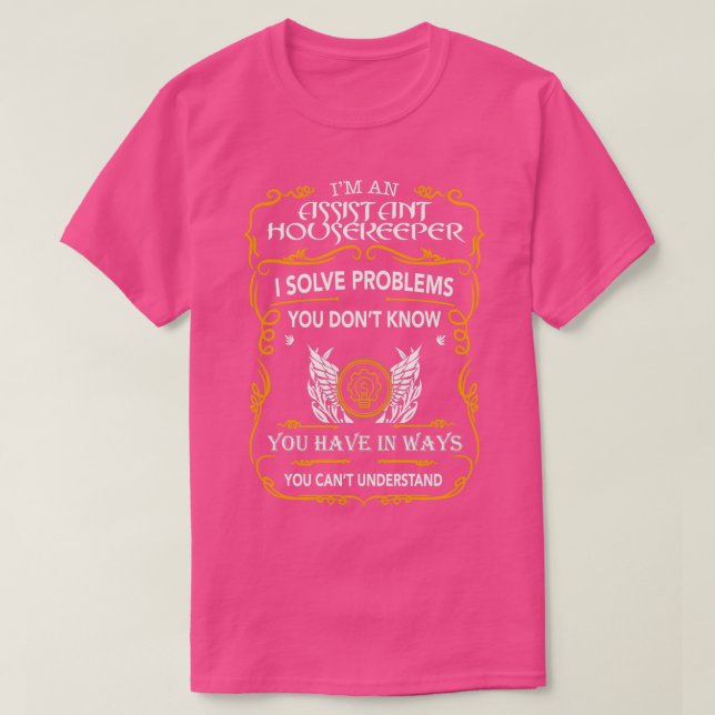 Camiseta ASISTENTE HOUSEKEEPER Classic TShirt (Diseño del anverso)